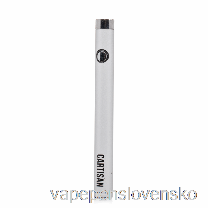 Cartisan Slim Button 280 510 Batéria Strieborná Vape Cigareta